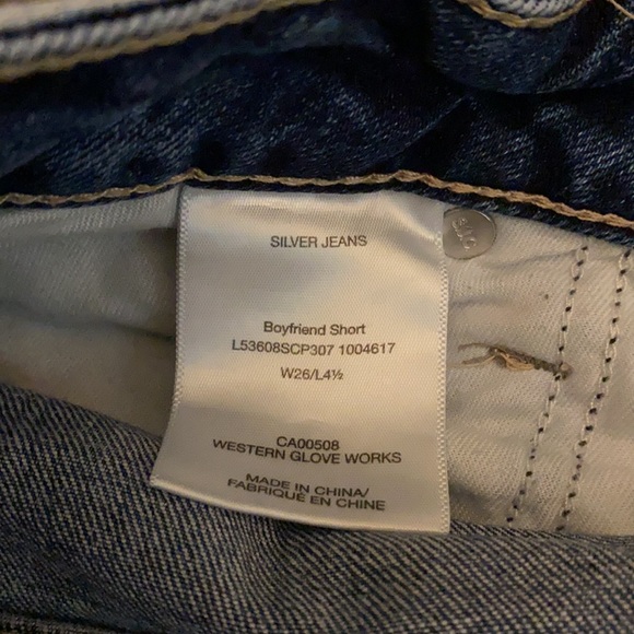 BOGO FREE Denim Boyfriend Short Shorts - Picture 4 of 4